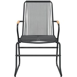 Set mobilier de gradina VidaXL 3060273 (Black) Thumb