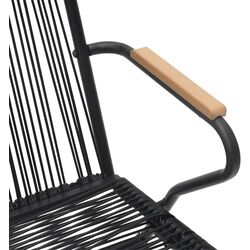Set mobilier de gradina VidaXL 3060273 (Black) Thumb