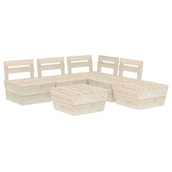 Комплект садовой мебели VidaXL 3063721 (Natural) Thumb