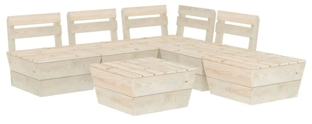 Комплект садовой мебели VidaXL 3063721 (Natural)