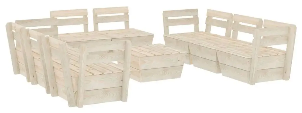 Комплект садовой мебели VidaXL 3063730 (Natural)