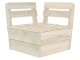 Set mobilier de gradina VidaXL 3063730 (Natural)