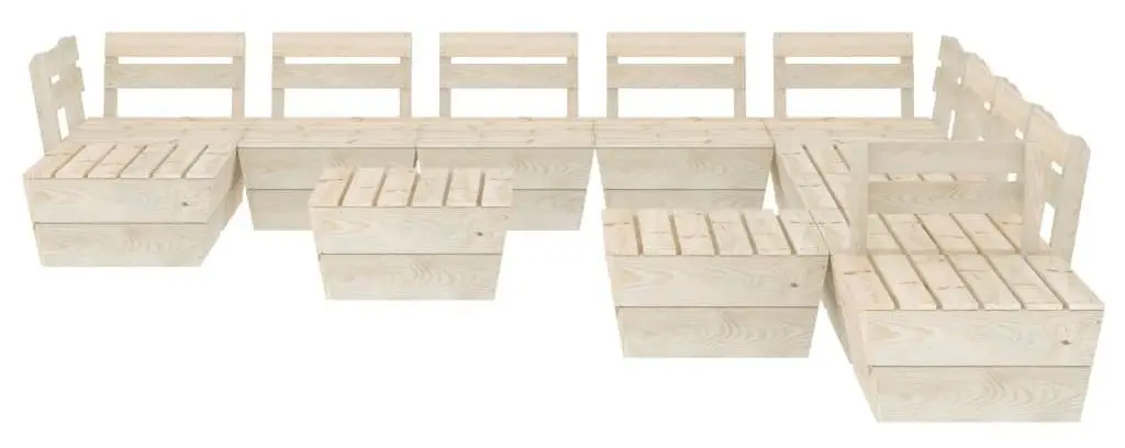 Комплект садовой мебели VidaXL 3063734 (Natural)