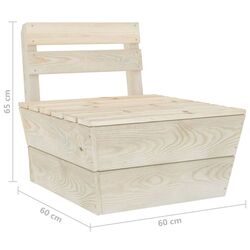 Комплект садовой мебели VidaXL 3063734 (Natural) Thumb