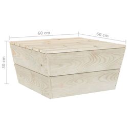 Комплект садовой мебели VidaXL 3063734 (Natural) Thumb