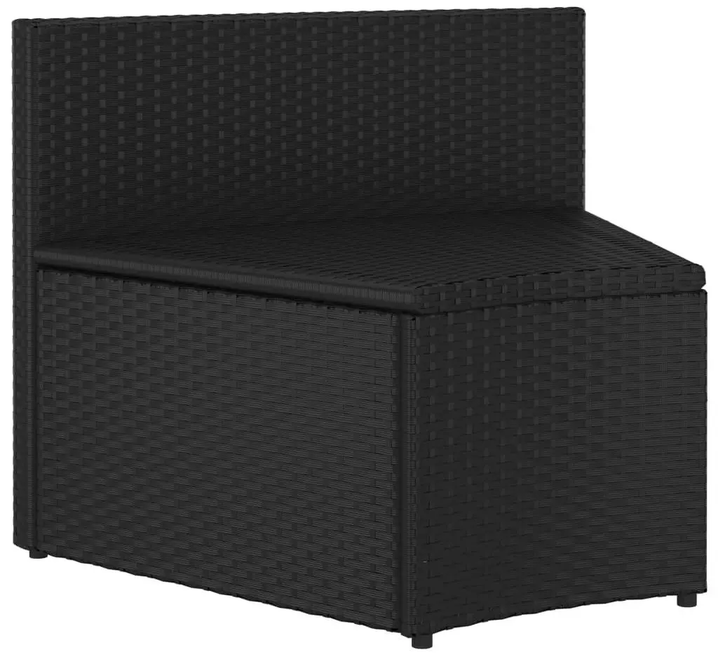 Set mobilier de gradina VidaXL 3064889 (Black/Cream)