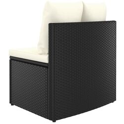 Set mobilier de gradina VidaXL 3064889 (Black/Cream) Thumb