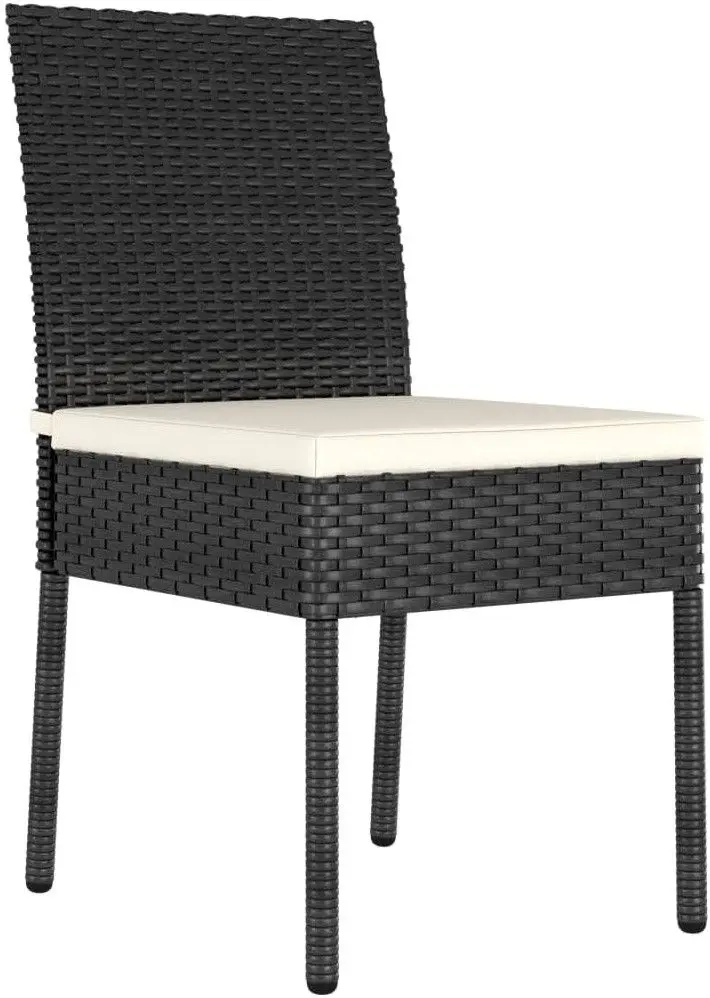 Set mobilier de gradina VidaXL 3065697 (Black/Cream) - 3