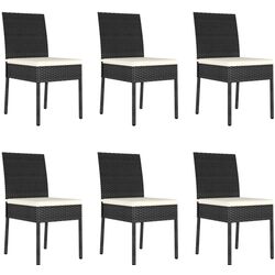 Set mobilier de gradina VidaXL 3065697 (Black/Cream) Thumb
