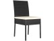 Set mobilier de gradina VidaXL 3065698 (Black/Cream)