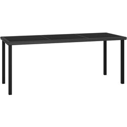 Комплект садовой мебели VidaXL 3065698 (Black/Cream) Thumb