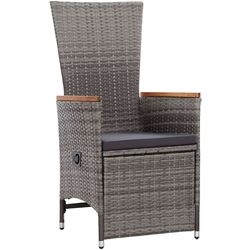 Set mobilier de grădină VidaXL 3070770 (Grey/Acacia) Thumb