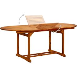 Set mobilier de grădină VidaXL 3070770 (Grey/Acacia) Thumb