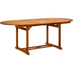 Set mobilier de grădină VidaXL 3070770 (Grey/Acacia) Thumb