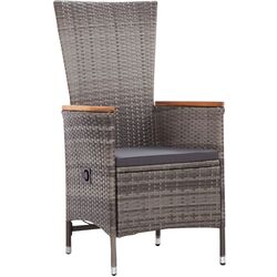 Set mobilier de grădină VidaXL 3070770 (Grey/Acacia) Thumb