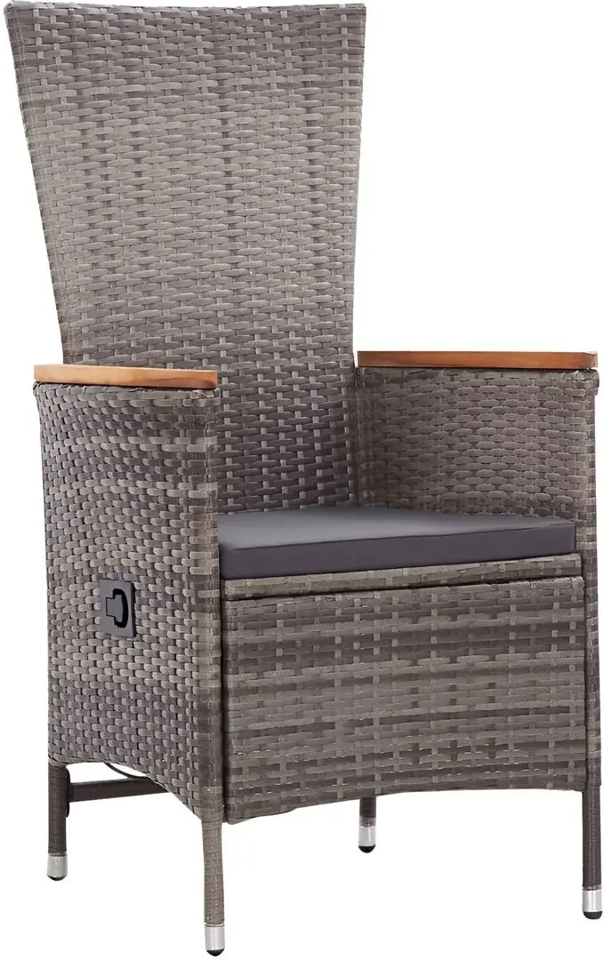 Set mobilier de grădină VidaXL 3070770 (Grey/Acacia)