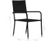 Set mobilier de gradina VidaXL 3072509 (Black/Acacia)