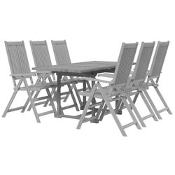 Set mobilier de gradina VidaXL 3079656 (Grey) Thumb