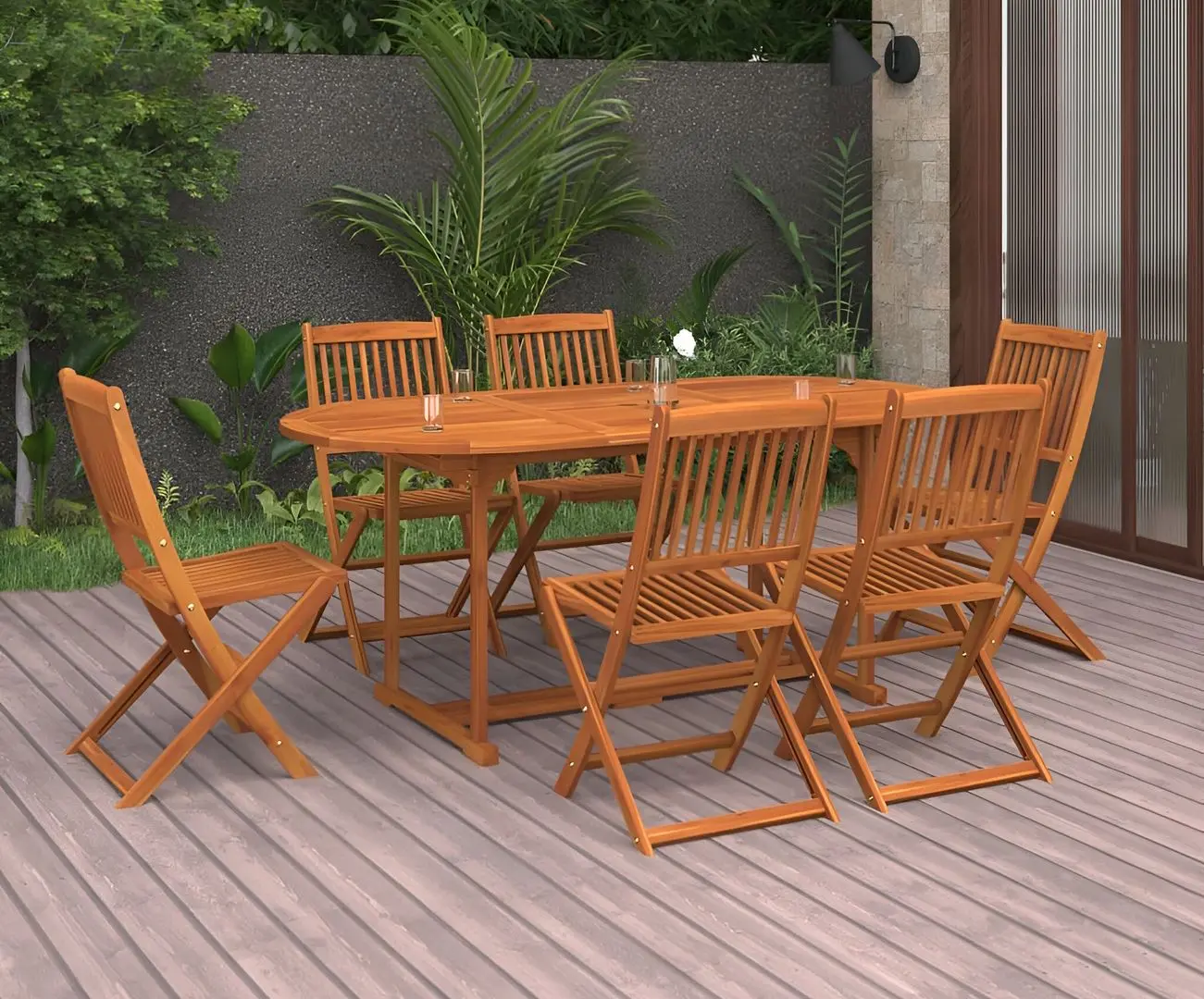 Комплект садовой мебели VidaXL 3086972 (Acacia)