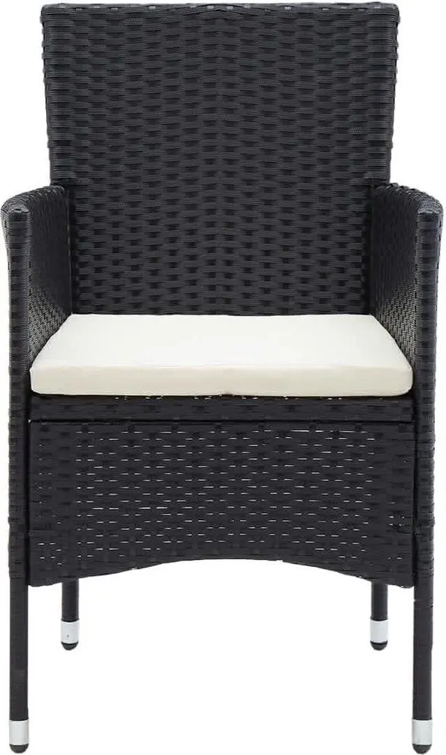 Комплект садовой мебели VidaXL 3095012 (Black)