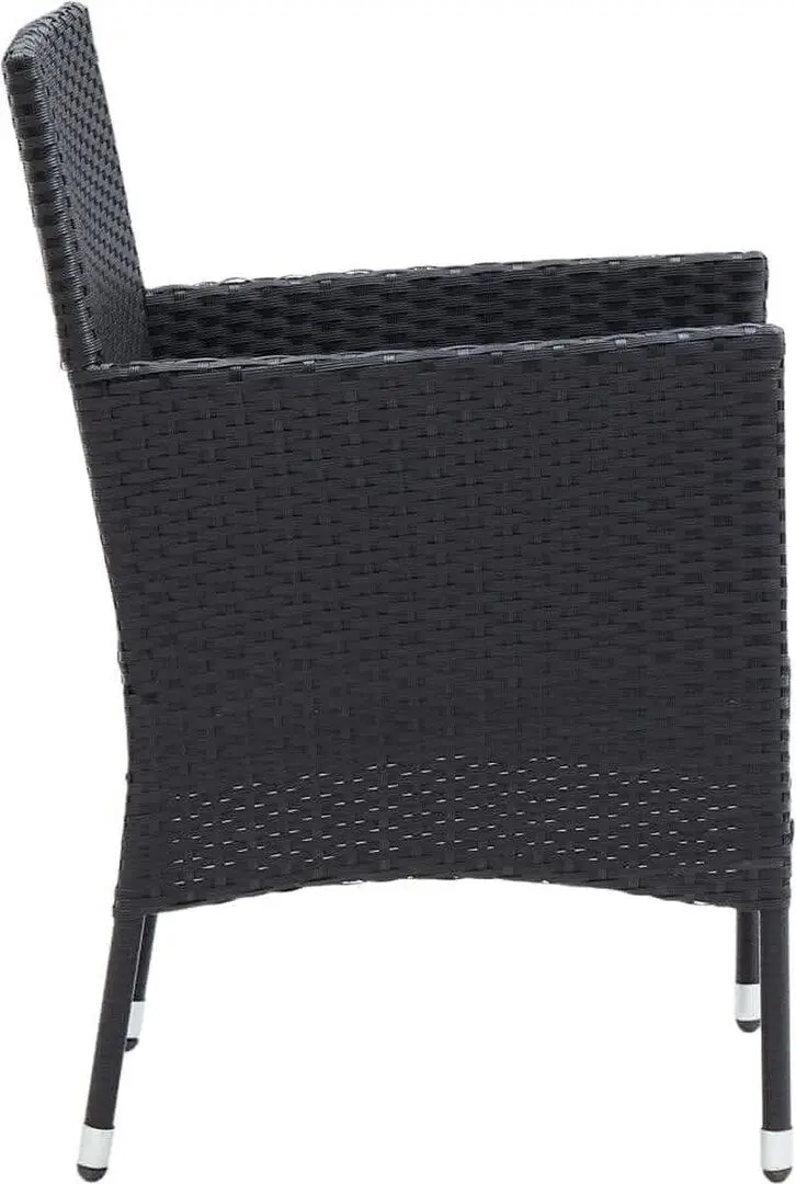 Комплект садовой мебели VidaXL 3095012 (Black)