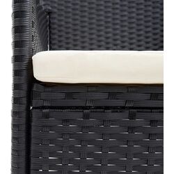 Комплект садовой мебели VidaXL 3095012 (Black) Thumb