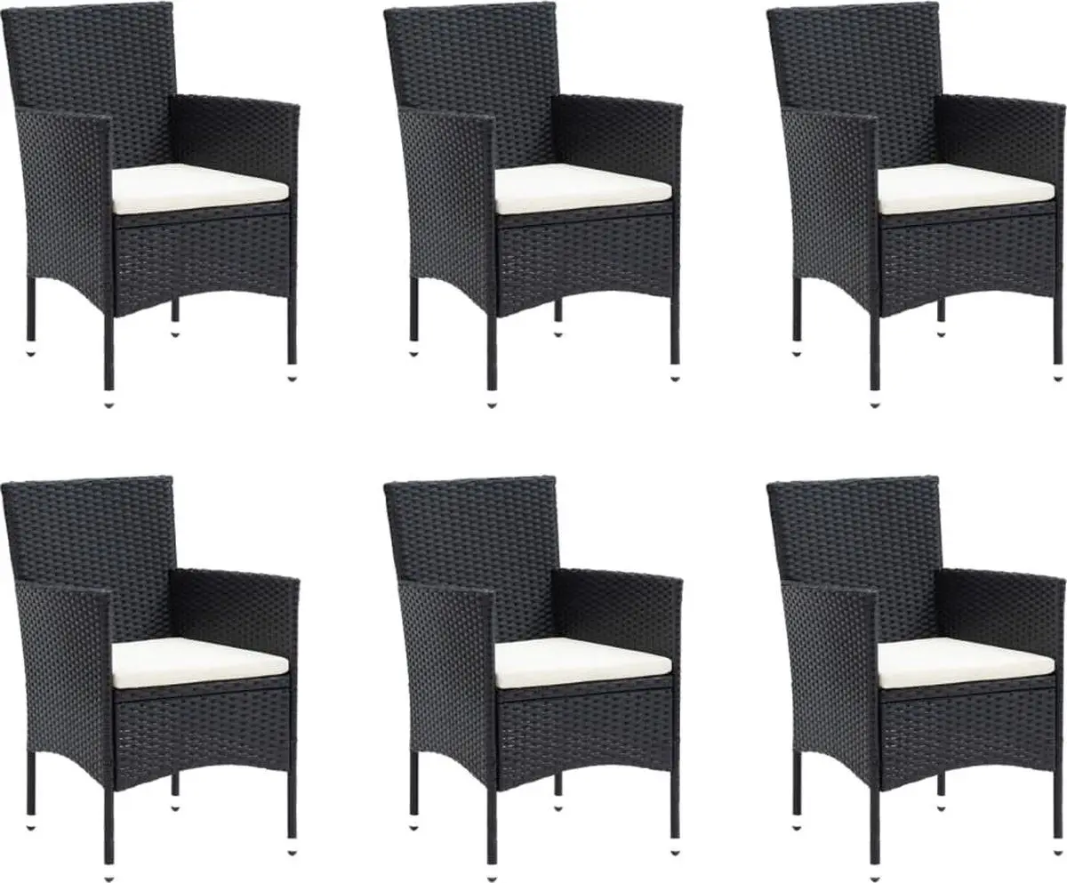 Комплект садовой мебели VidaXL 3095012 (Black)