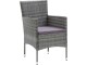 Set mobilier de gradina VidaXL 3095026 (Grey)