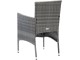 Set mobilier de gradina VidaXL 3095026 (Grey)