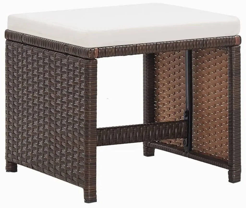 Комплект садовой мебели VidaXL 3095514 (Brown)