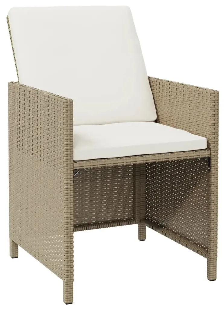 Комплект садовой мебели VidaXL 3095517 (Beige/White) - 6