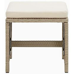 Комплект садовой мебели VidaXL 3095517 (Beige/White) Thumb