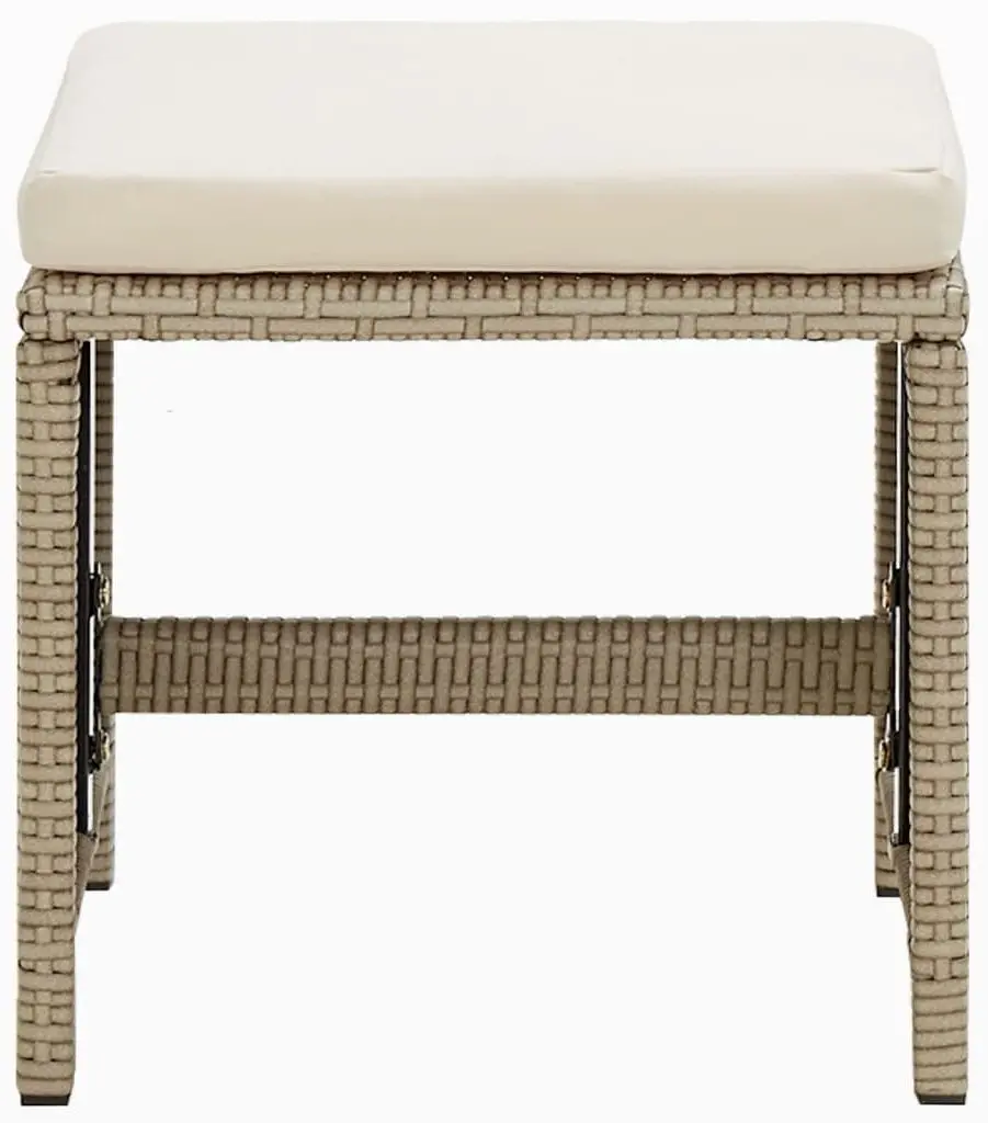 Комплект садовой мебели VidaXL 3095517 (Beige/White) - 8