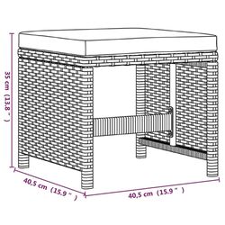 Комплект садовой мебели VidaXL 3095529 (Beige) Thumb