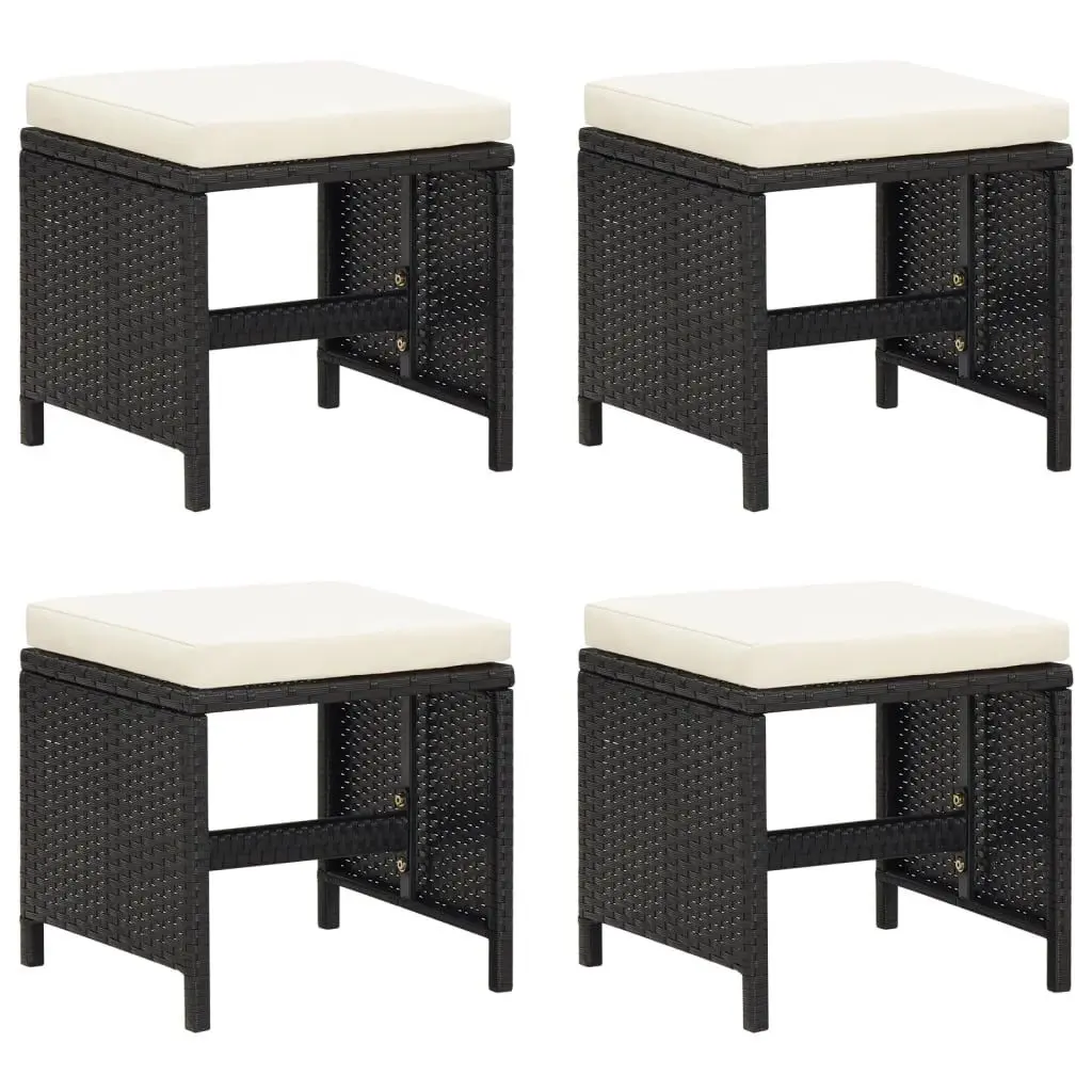 Set mobilier de gradina VidaXL 3095669 (Black)