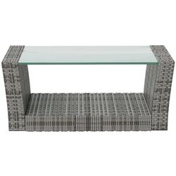 Set mobilier de gradina VidaXL 3095945 (Grey/Dark Grey) Thumb