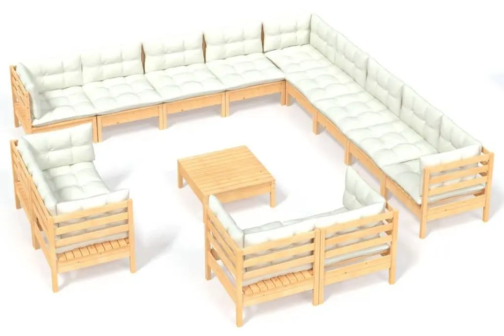 Комплект садовой мебели VidaXL 3096965 (Cream)