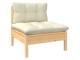 Set mobilier de gradina VidaXL 3096965 (Cream)