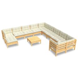 Set mobilier de gradina VidaXL 3097061 (Cream) Thumb