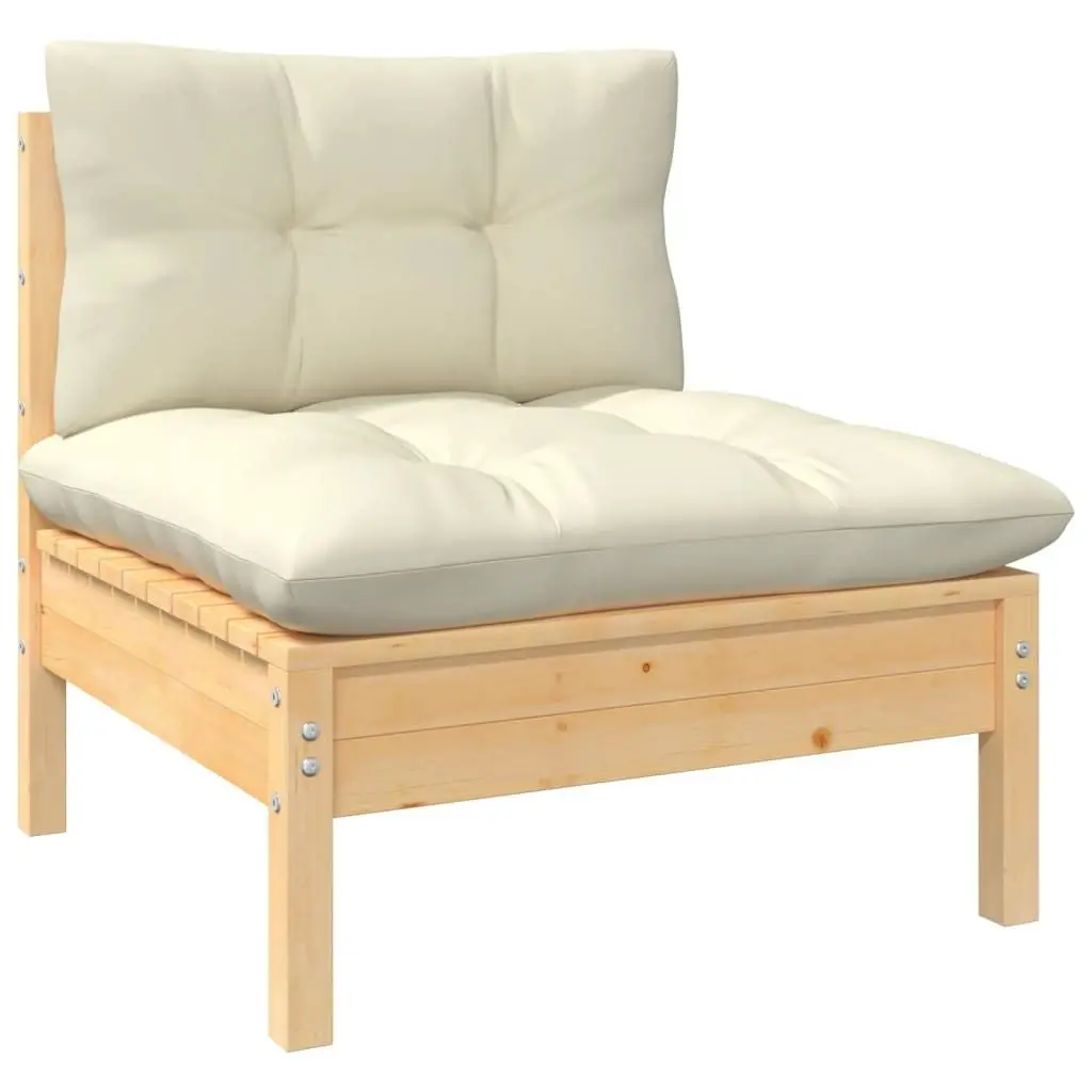 Set mobilier de gradina VidaXL 3097061 (Cream)