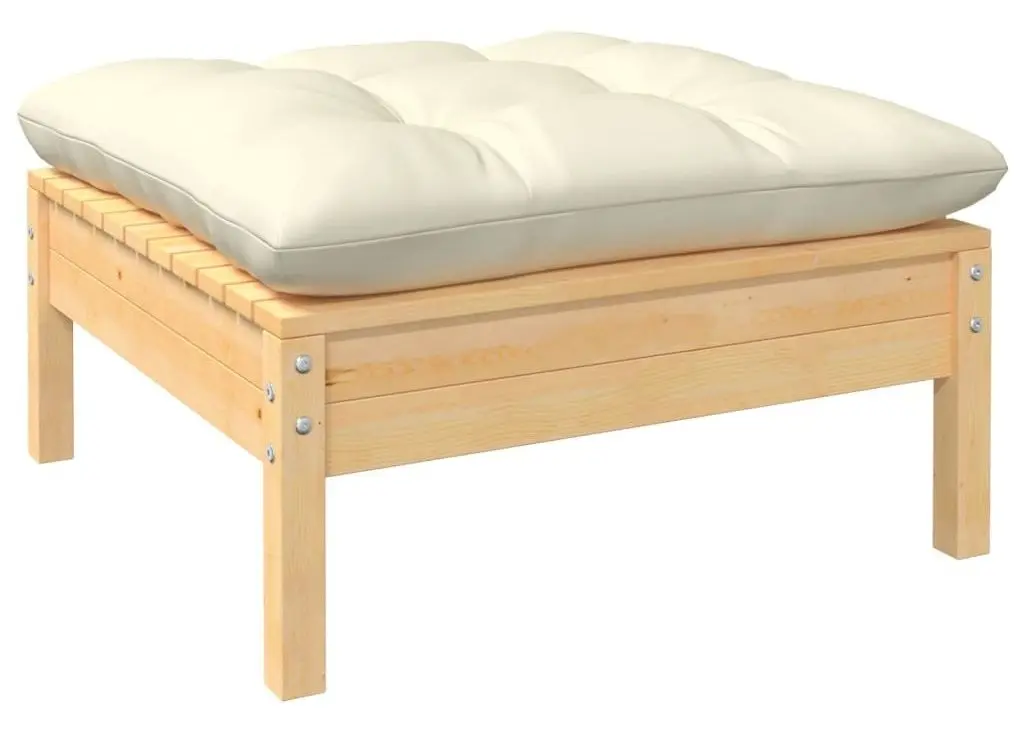 Set mobilier de gradina VidaXL 3097061 (Cream)