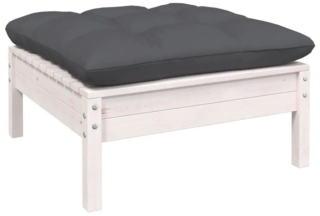 Комплект садовой мебели VidaXL 3097122 (White/Anthracite)