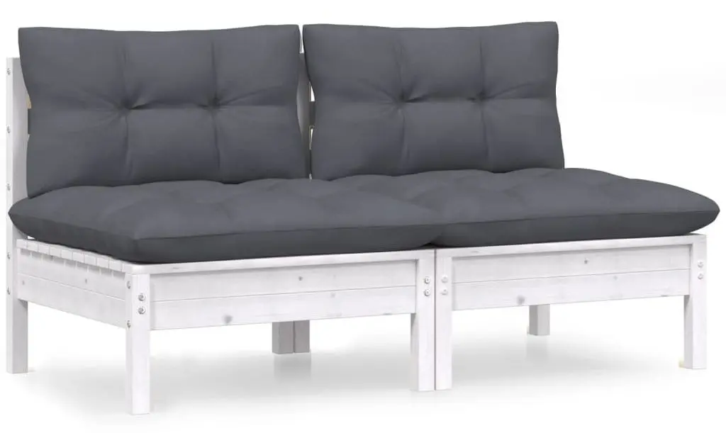 Комплект садовой мебели VidaXL 3097122 (White/Anthracite)