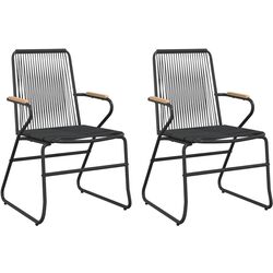 Set mobilier de grădină VidaXL 3099209 (Black) Thumb