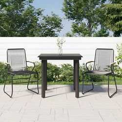 Set mobilier de grădină VidaXL 3099209 (Black)