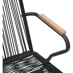 Set mobilier de grădină VidaXL 3099209 (Black) Thumb