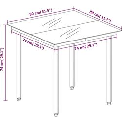 Set mobilier de grădină VidaXL 3099209 (Black) Thumb