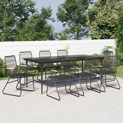 Set mobilier de grădină VidaXL 3099220 (Black)