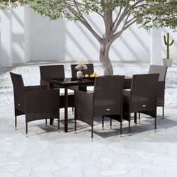 Set mobilier de gradina VidaXL 3099284 (Black)