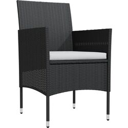Set mobilier de gradina VidaXL 3099284 (Black) Thumb
